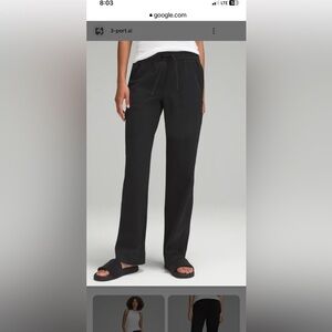 Lululemon luxstreme full length straight black size large NWOT